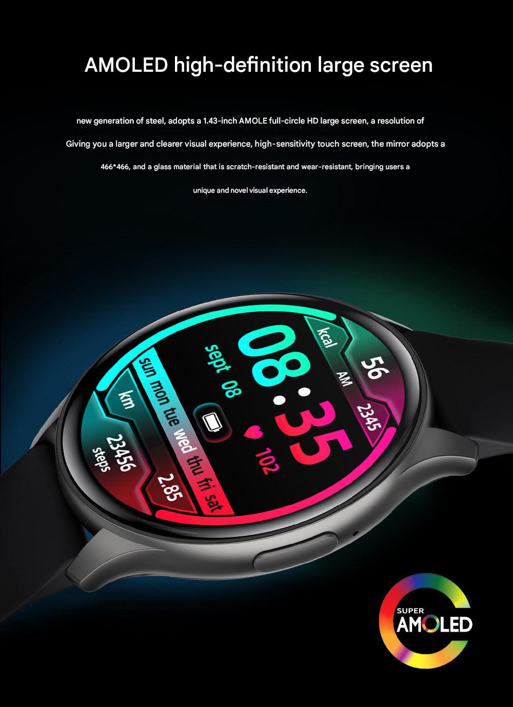 ZW60 smartwatch with charging accessories