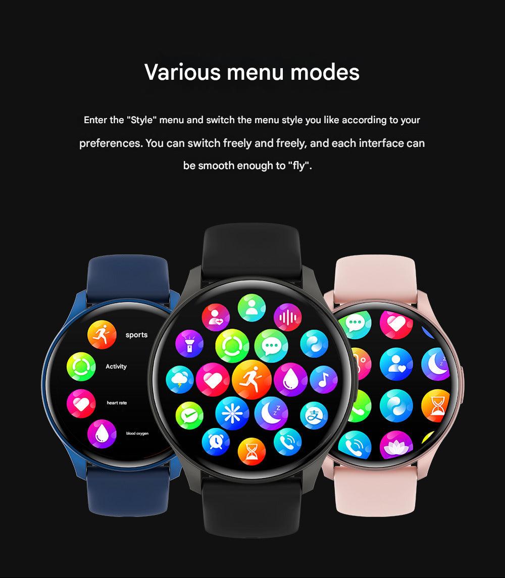 ZW60 smartwatch in black colour stylish