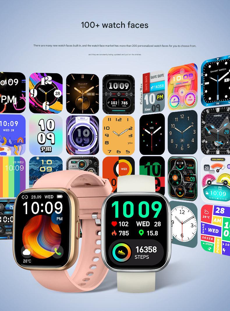 P114 smartwatch with Bluetooth calling feature