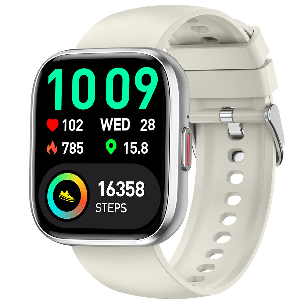 P114 smartwatch displaying fitness tracking