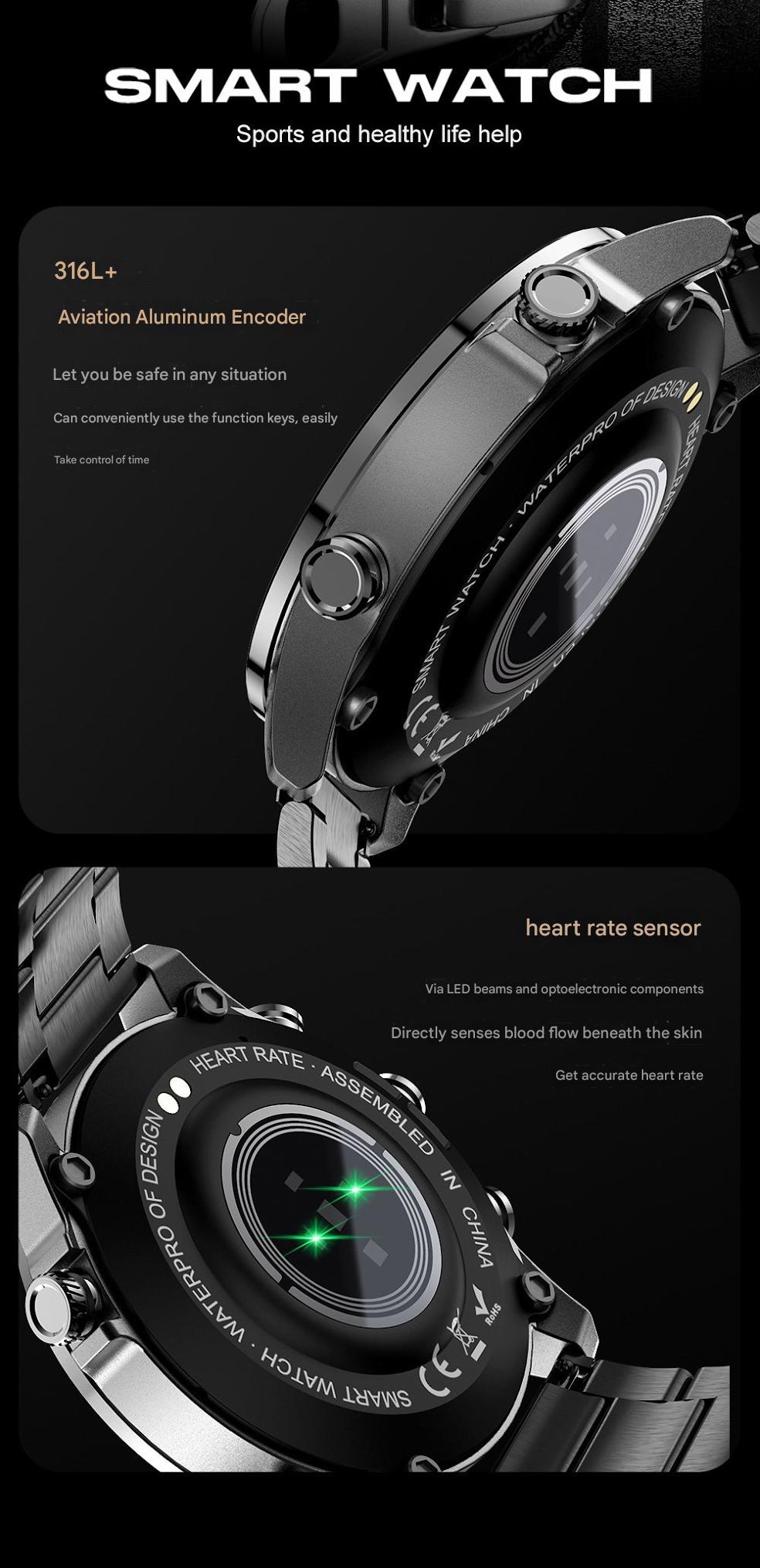 Smartwatch with fitness tracking capabilities