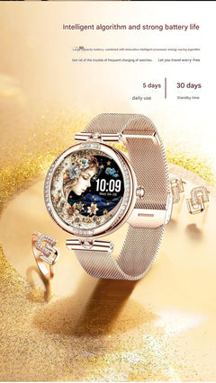 Health monitoring features displayed on Smart Health Watch
