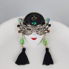Elegant brooch in natural light