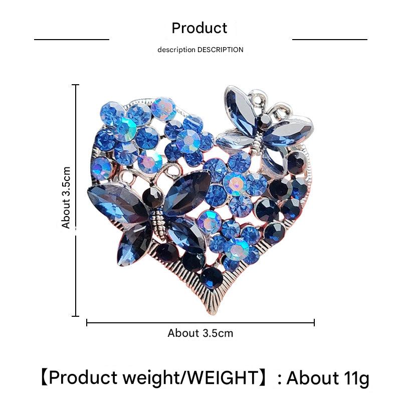 Elegant Brooch on dress Image 9
