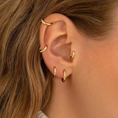 lifestyle shot featuring earrings