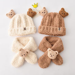 Multiple colour options for children's hats displayed
