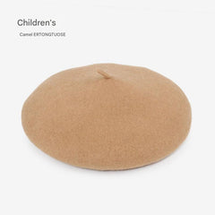 Kids wool beret hat image 7