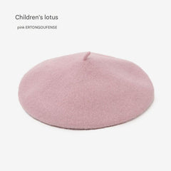 Kids wool beret hat image 1