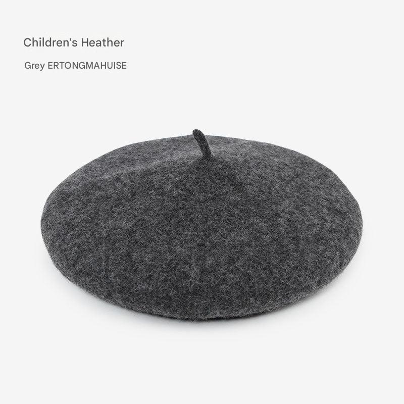 Kids wool beret hat image 7