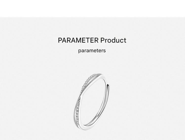 Wearing the adjustable ring on a finger