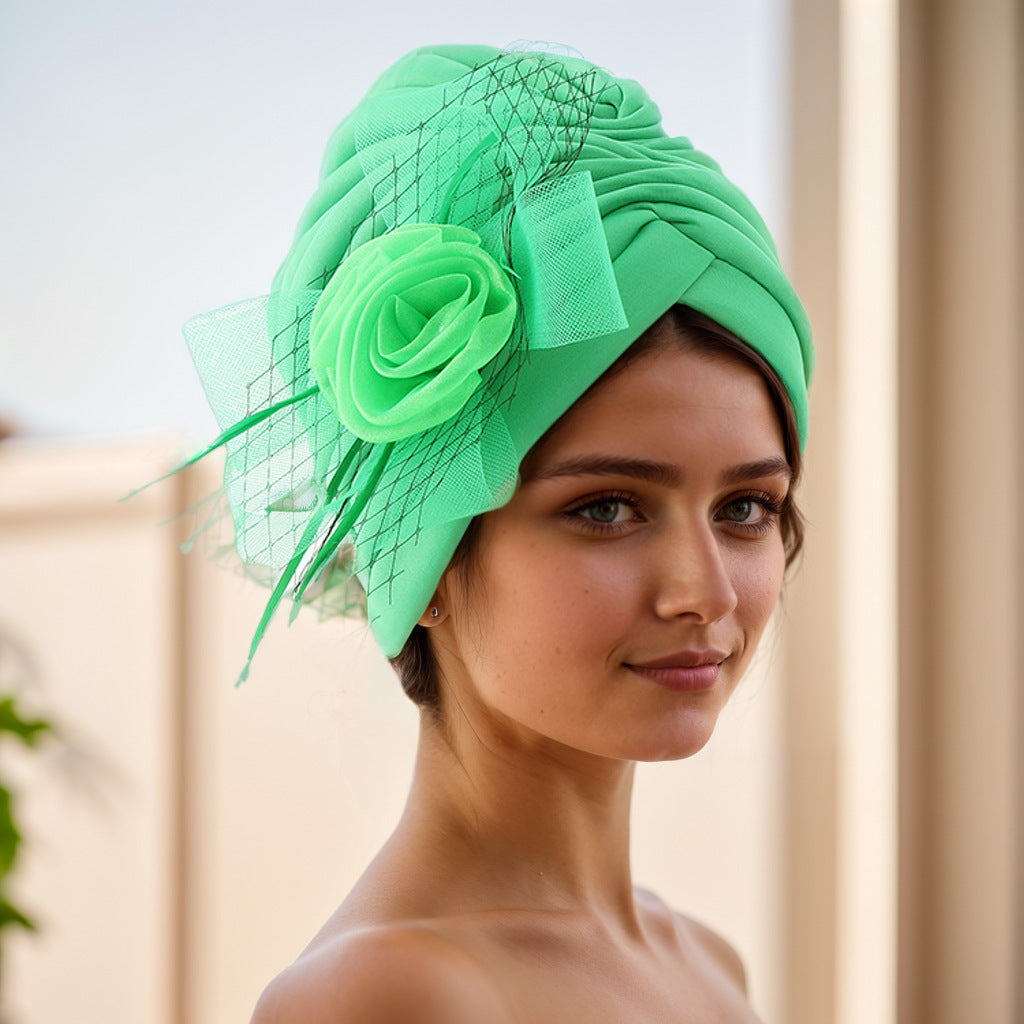 watermelon red cap styled