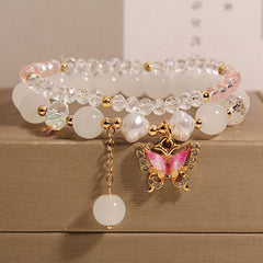 Charming Butterfly Crystal Bracelet Image 1