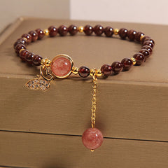 Good luck butterfly charm bracelet