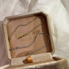 Elegant bracelet displayed on fabric