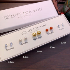 Gift-ready S925 silver cat ear earrings