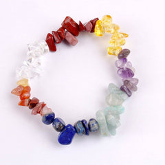 Natural gemstones beautifully strung on bracelet design