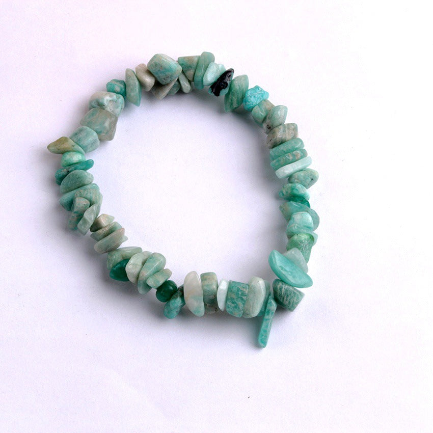 Trendy gemstone bracelet displayed elegantly