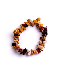 Elegant design of handmade bracelet on a wrist