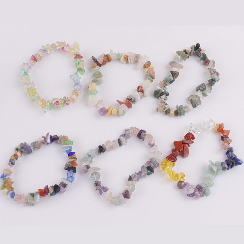 Elegant design of handmade bracelet on a wrist