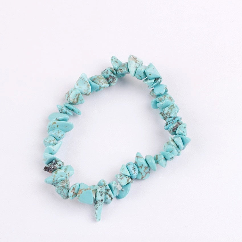 Natural stone bracelet in assorted colours