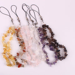Stylish design of natural stone phone strap