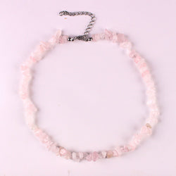 Sophisticated handmade necklace on display