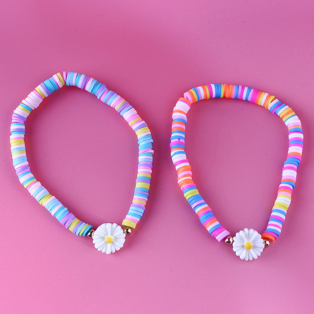 Unisex Floral Design Bracelet Image 3