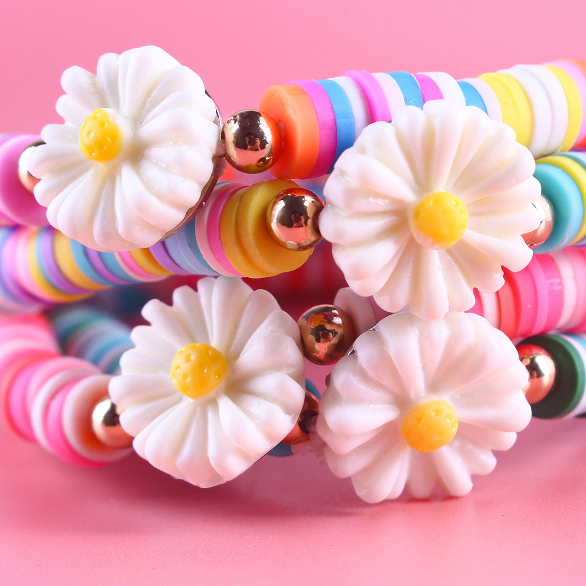 Lightweight Polymer Clay Bracelet for Beach Style Image 5