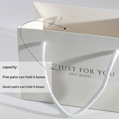 Gift bag with a festive theme for holidays