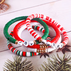 Elegant Handmade Soft Clay Beaded Bracelet Image 10