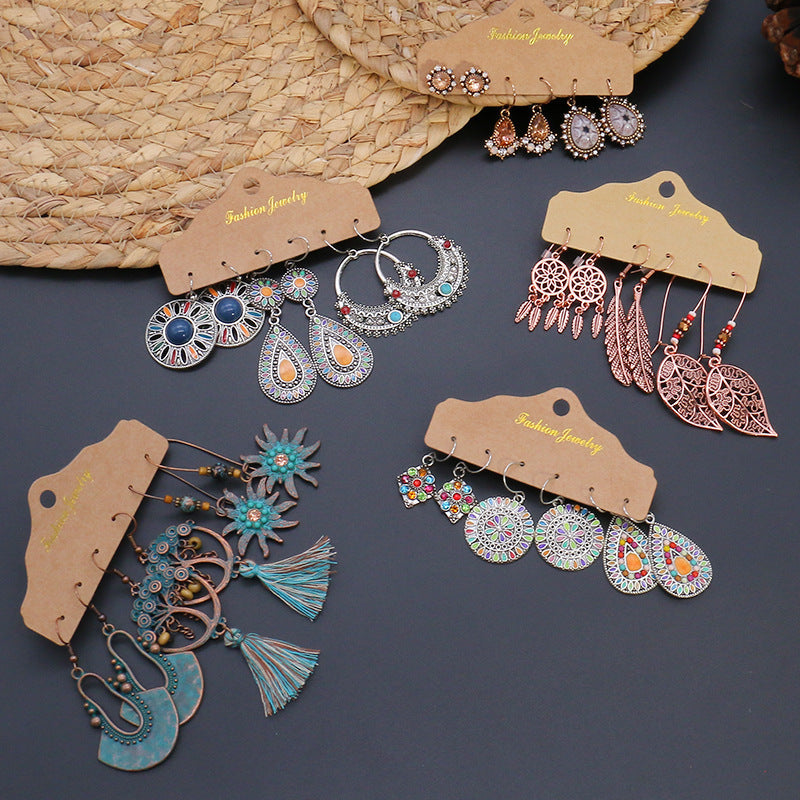 Elegant drop earrings in stylish design