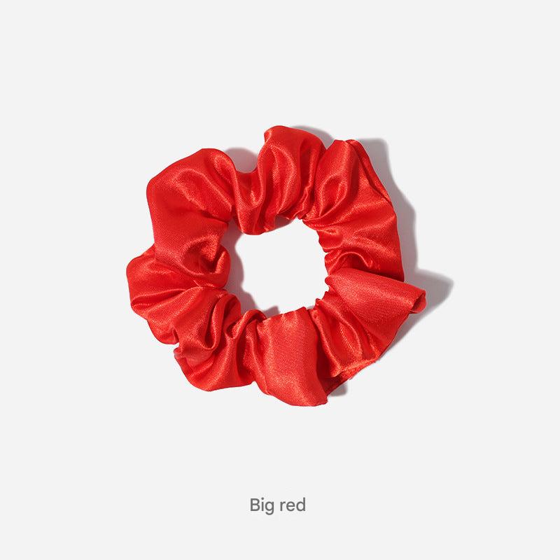 gray Korean fabric hair band on display