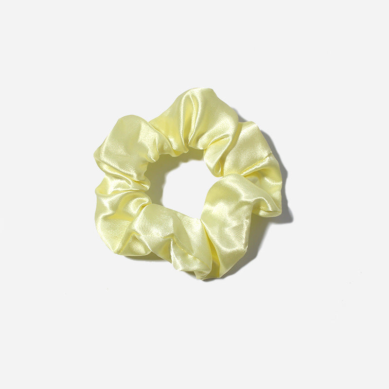 close-up of Korean fabric hair band