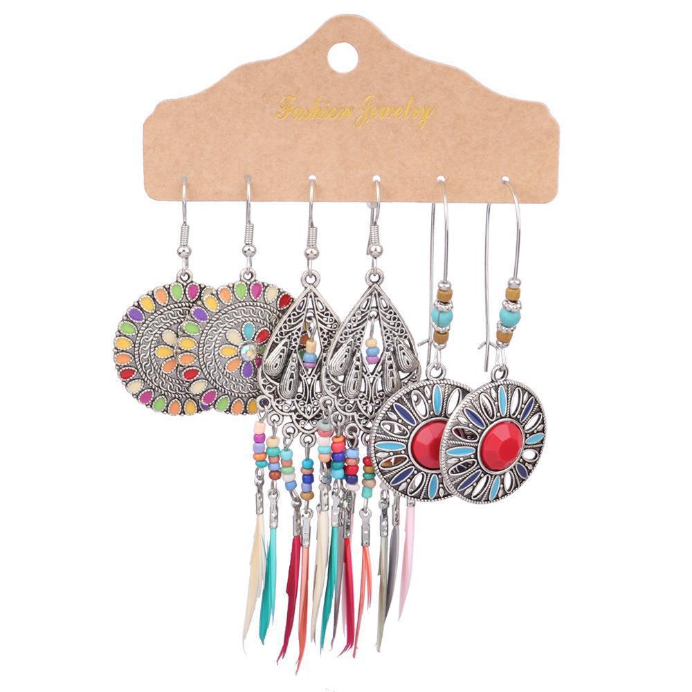 unique design tassel earrings featured