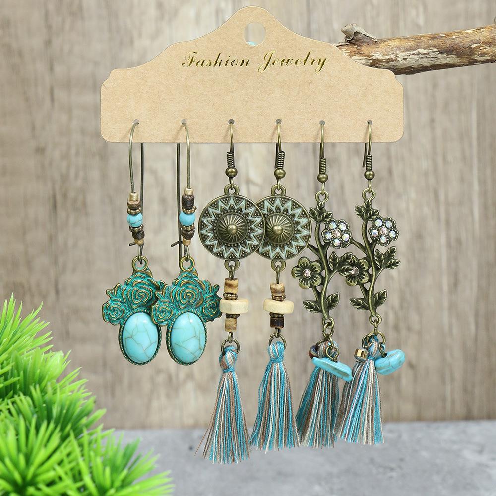 unique design tassel earrings featured
