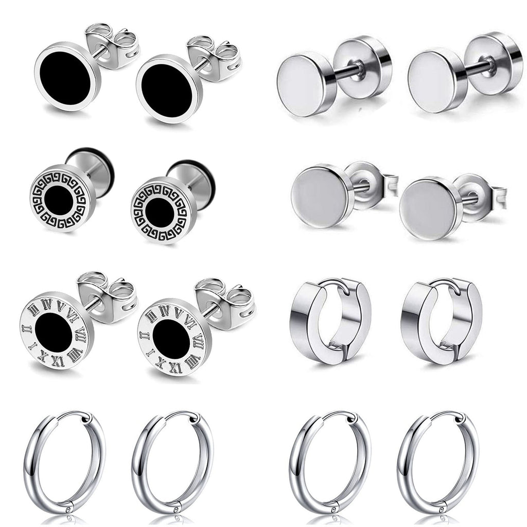 Lightweight hoop earrings perfect for casual outfits