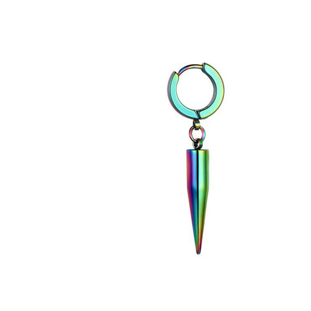 Stylish titanium earrings in a lifestyle setting