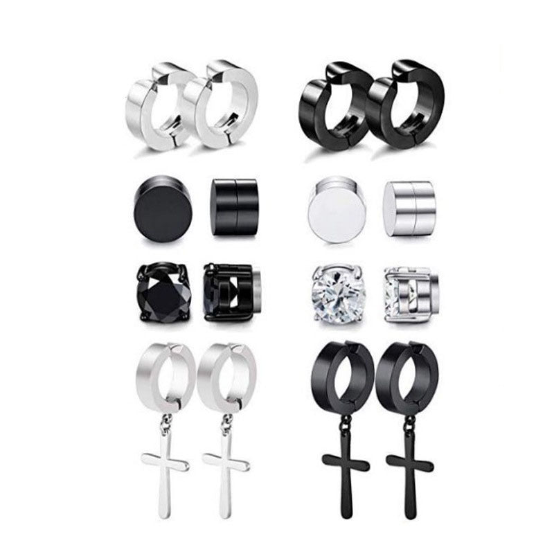 Lightweight titanium earrings for comfort