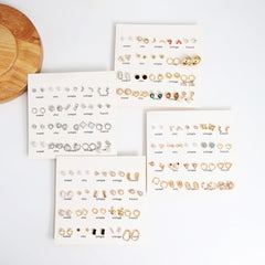 Stunning Pearl Earrings Set Image 3