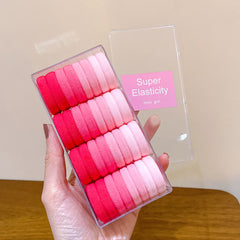 Trendy hair ties in multiple colours