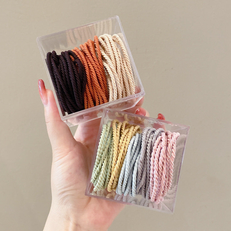 High elasticity hair ties for better grip