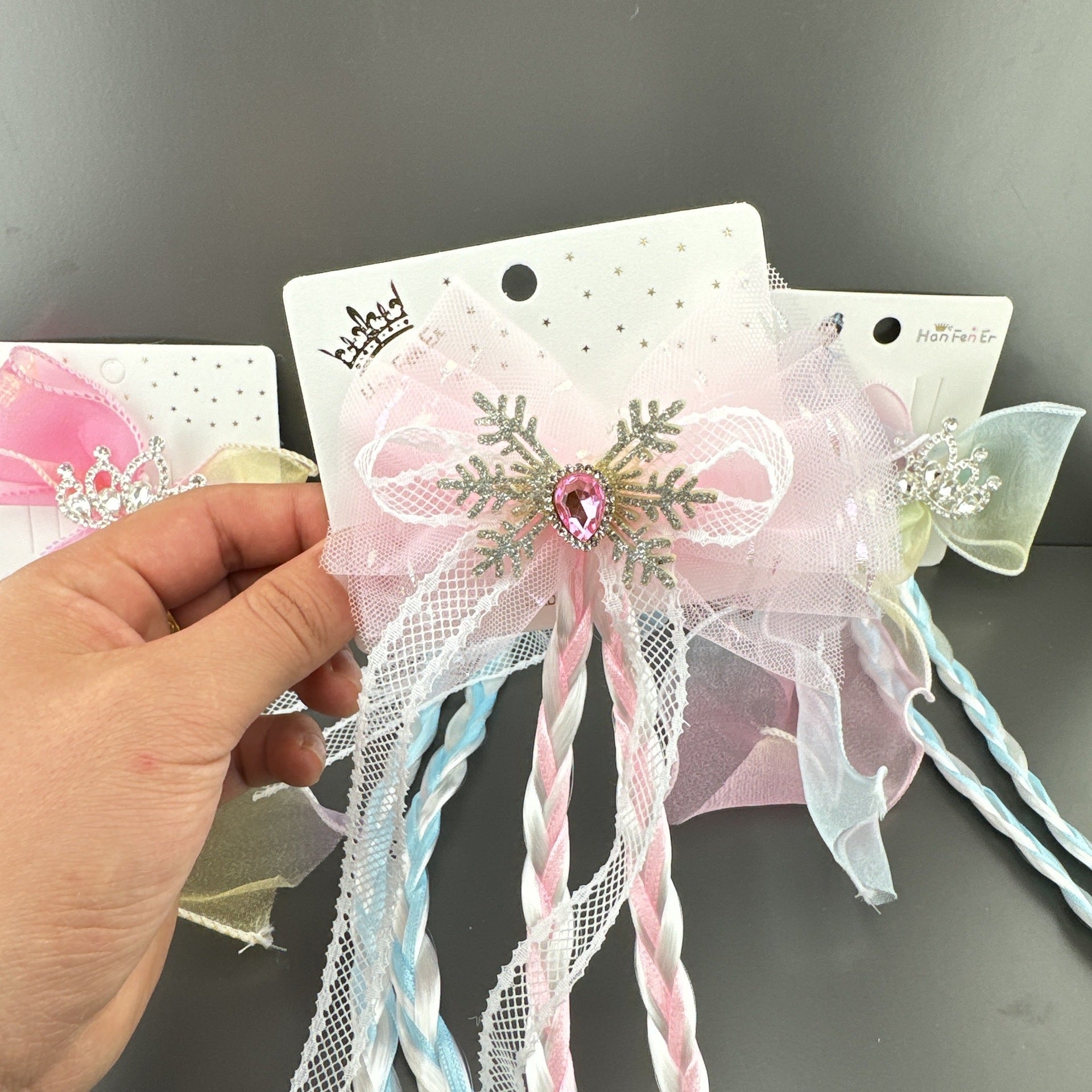 Comfortable hair clip for children's use