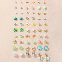 Versatile earrings displayed on a light background