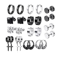 Durable stainless steel earrings in modern design