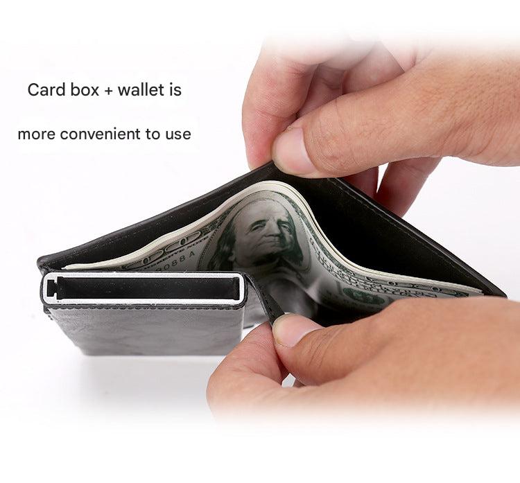 Lightweight RFID wallet in a lifestyle setting