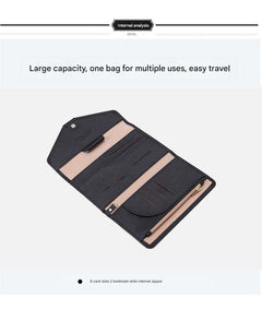 Multicolour passport holder with RFID protection