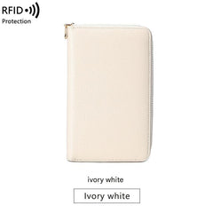 Premium RFID Leather Passport Holder Image 1