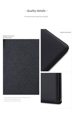 Premium RFID Leather Passport Holder Image 7