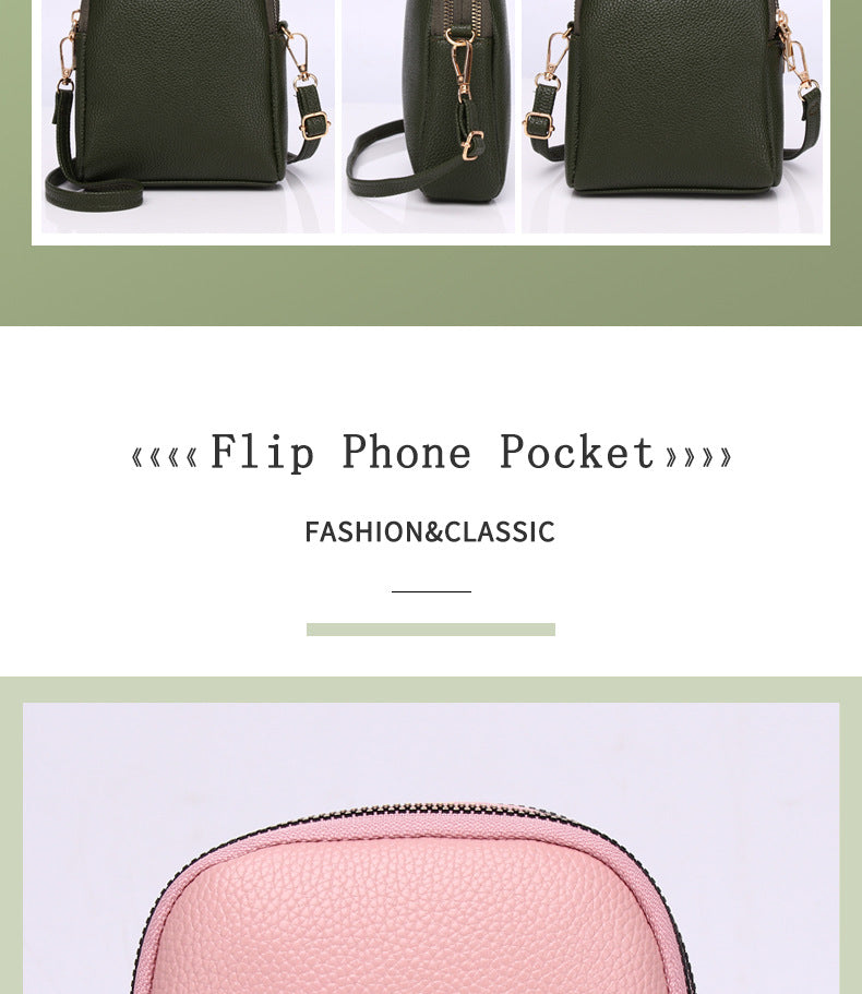 Chic Color-Block Mini Round Bag displayed with colours