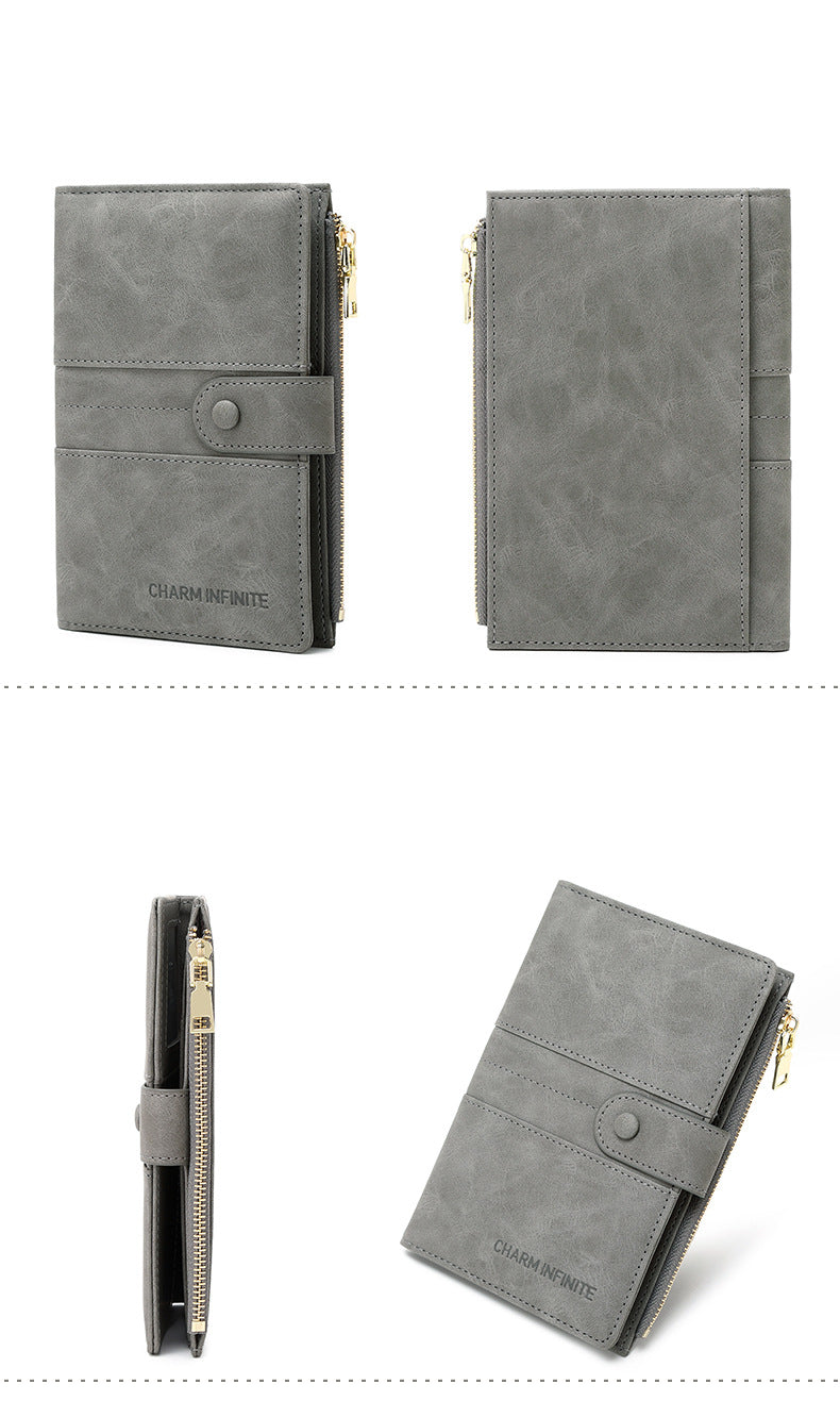 Secure RFID Passport Holder in Blue